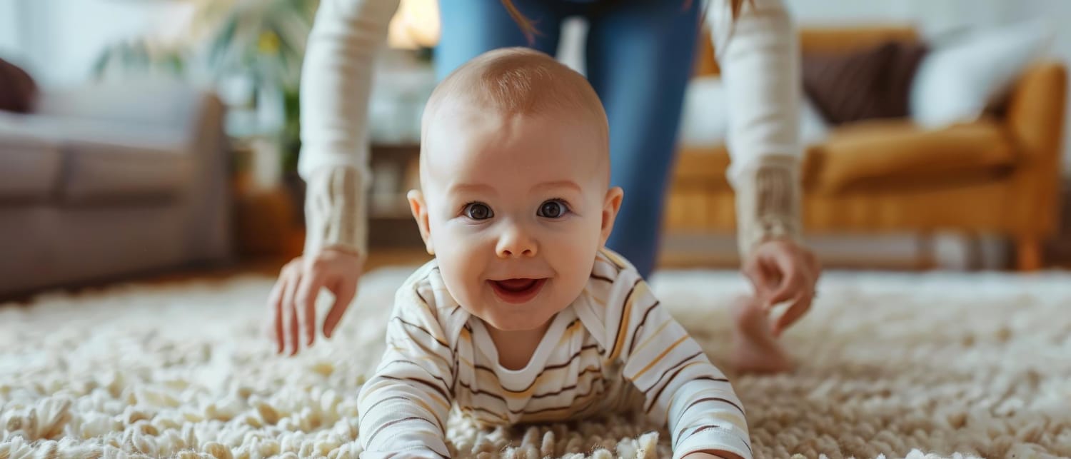 Bébé en mouvement lors du change, importance d’un espace sécurisé