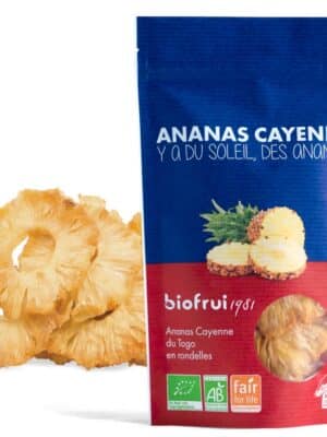 Ananas Cayenne en rondelles Biofrui 1981