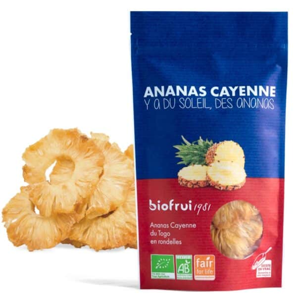 Ananas Cayenne en rondelles Biofrui 1981