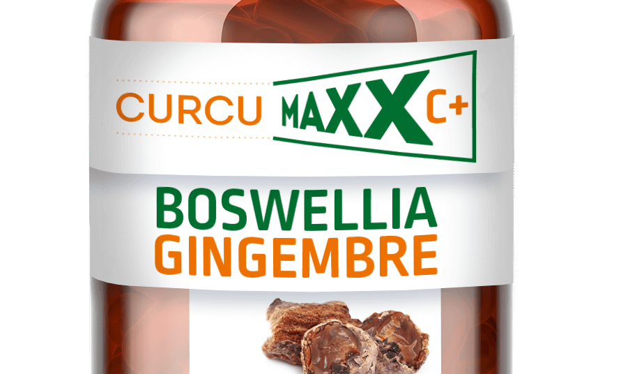 Pilulier Curcumaxx C+ Boswellia & Gingembre 60 gélules, association de plantes pour accompagner naturellement le confort et la souplesse des articulations.