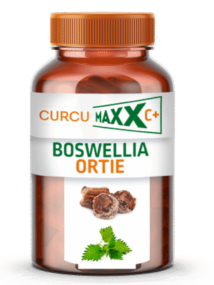 Pilulier Curcumaxx C+ Boswellia & Ortie 60 gélules, complément alimentaire associant boswellia et ortie pour accompagner naturellement le confort articulaire.