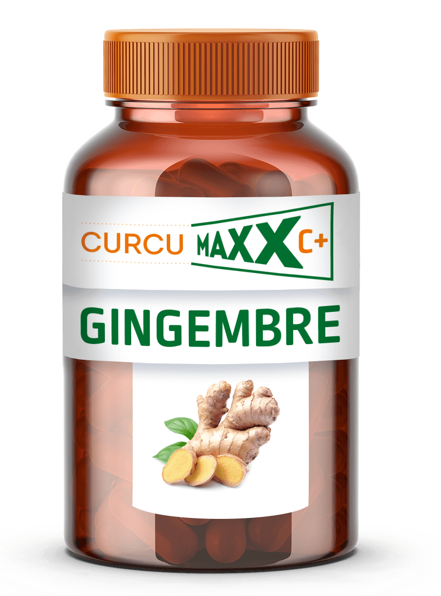Pilulier Curcumaxx C+ Gingembre 60 gélules, complément alimentaire à base de gingembre pour soutenir naturellement le confort articulaire et la mobilité.