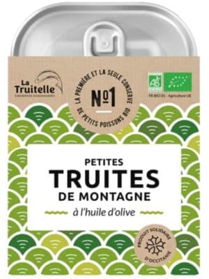 Truites de montagne à l'huile d'olive vierge extra