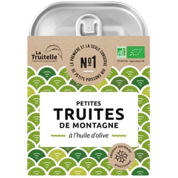 Truites de montagne à l'huile d'olive vierge extra