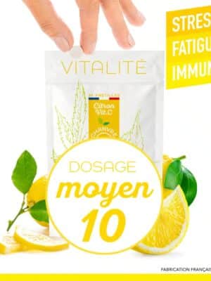 Bonbons CBD BioActif – Pastilles au chanvre bio, citron & vitamine C
