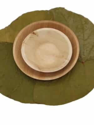 Lot de 10 Set de Table feuille