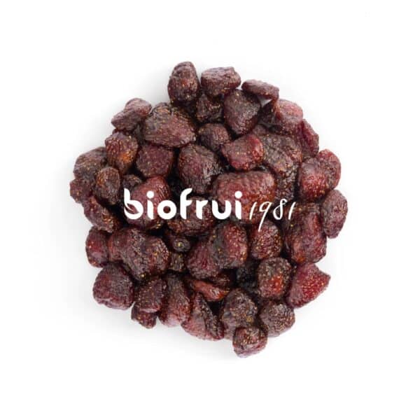 Fraise Senga Bio séchée entière des Alpes Dinariques - Sac de 1 kg