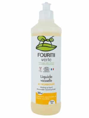 Liquide Vaisselle Bicarbonate et Citron 500ml - Fourmi Verte