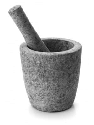 Mortier en Granit avec Pilon - ø 12 cm