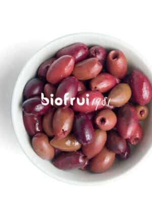 Olive Kalamon noire de Kalamata dénoyautée bio - 4 Bidons de 2 kg
