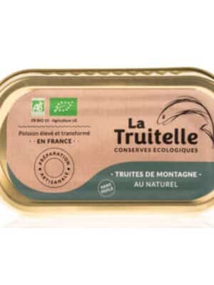 Truites de montagne au naturel - Pack de 10 conserves