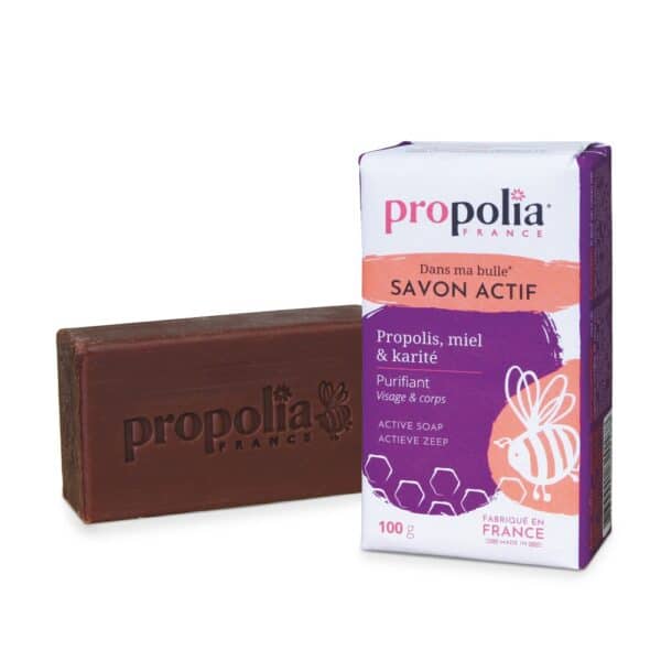Propolia – Savon Actif Visage & Corps - Propolis, Miel & Karité