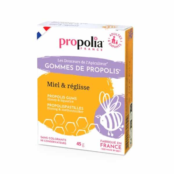 Propolia – Gommes de Propolis® au Miel & Réglisse