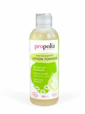 Propolia – Lotion tonique certifiée Bio - Miel, Aloe Vera & Hamamélis