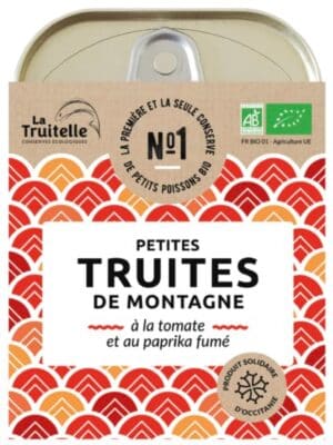 Truites de montagne à la tomate et au paprika fumé – 100 g