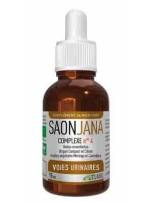 SAONJANA COMPLEXE N°4 VOIES URINAIRES BiO - LT LABO