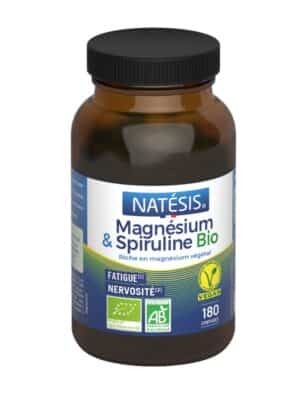 Magnésium & Spiruline Bio – Laboratoires Natésis