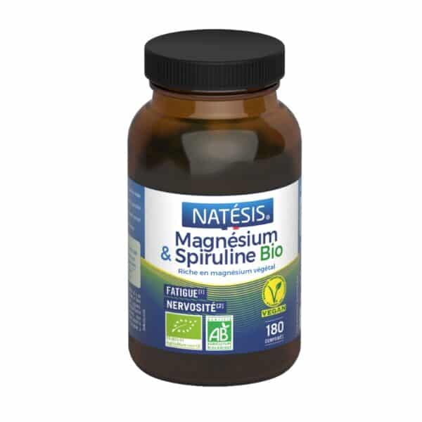 Magnésium & Spiruline Bio – Laboratoires Natésis