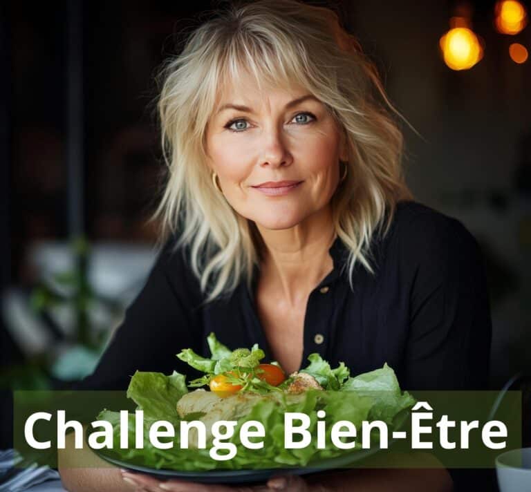 Challenge Bien-Être 7 jours – portrait inspirant d’une femme souriante, symbole de vitalité et d’énergie naturelle