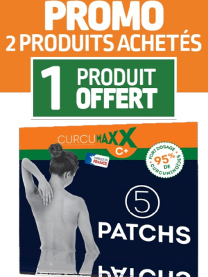 Patchs Autocollants CurcumaXX (Lot 2 + 1 offert)
