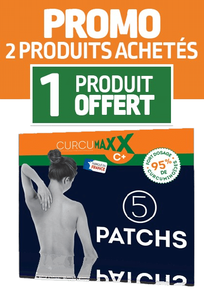 Patchs Autocollants CurcumaXX (Lot 2 + 1 offert)