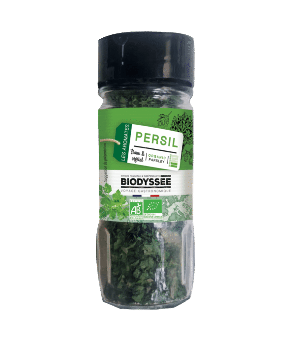 Persil bio Biodyssée en flacon – herbe aromatique naturelle pour cuisine quotidienne