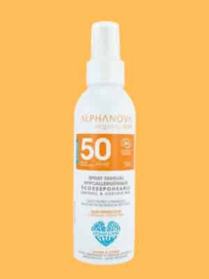 Spray solaire pour toute la famille