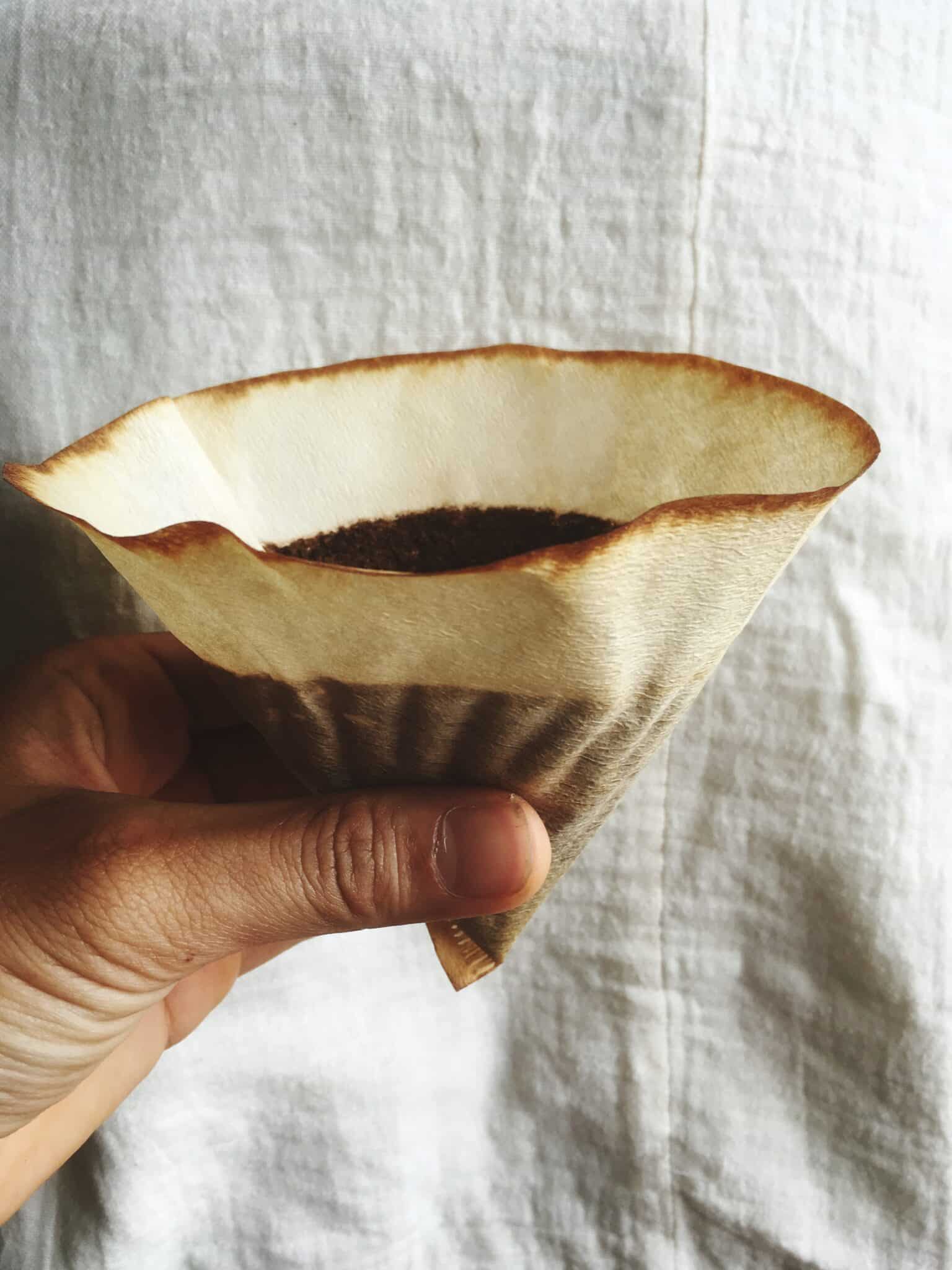 Filtres à café à mettre dans le compost