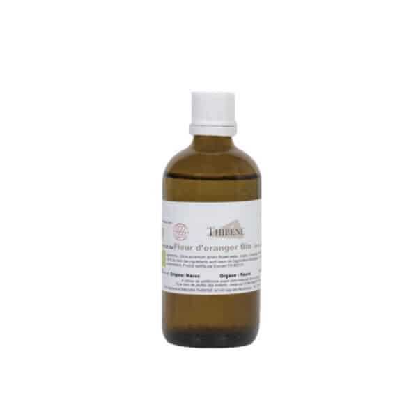 Hydrolat BIO de fleur d'oranger (Néroli) Thibêne en flacon verre 100 ml
