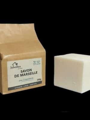 Savon de Marseille 300 g – 3 ingrédients — SOLIBIO