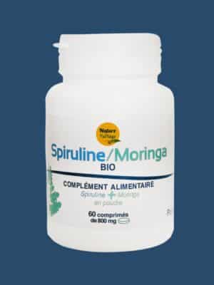 Spiruline-Moringa Bio – 60 comprimés