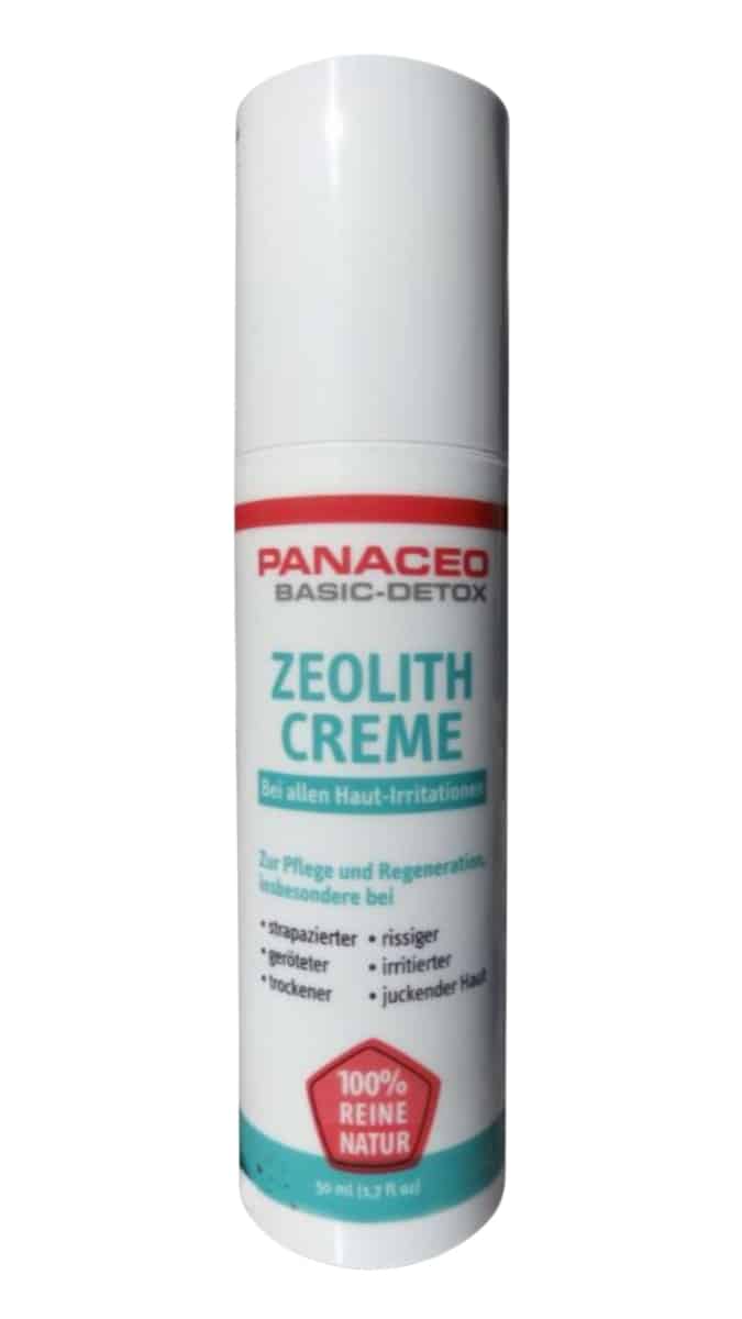 Crème Zéolithe PANACEO, soin naturel à base de zéolithe pour apaiser et protéger la barrière cutanée