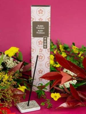 Encens Rubis Fleur de Tiaré Aromandise Encens naturel Fleur de Tiaré Aromandise aux senteurs florales et délicates