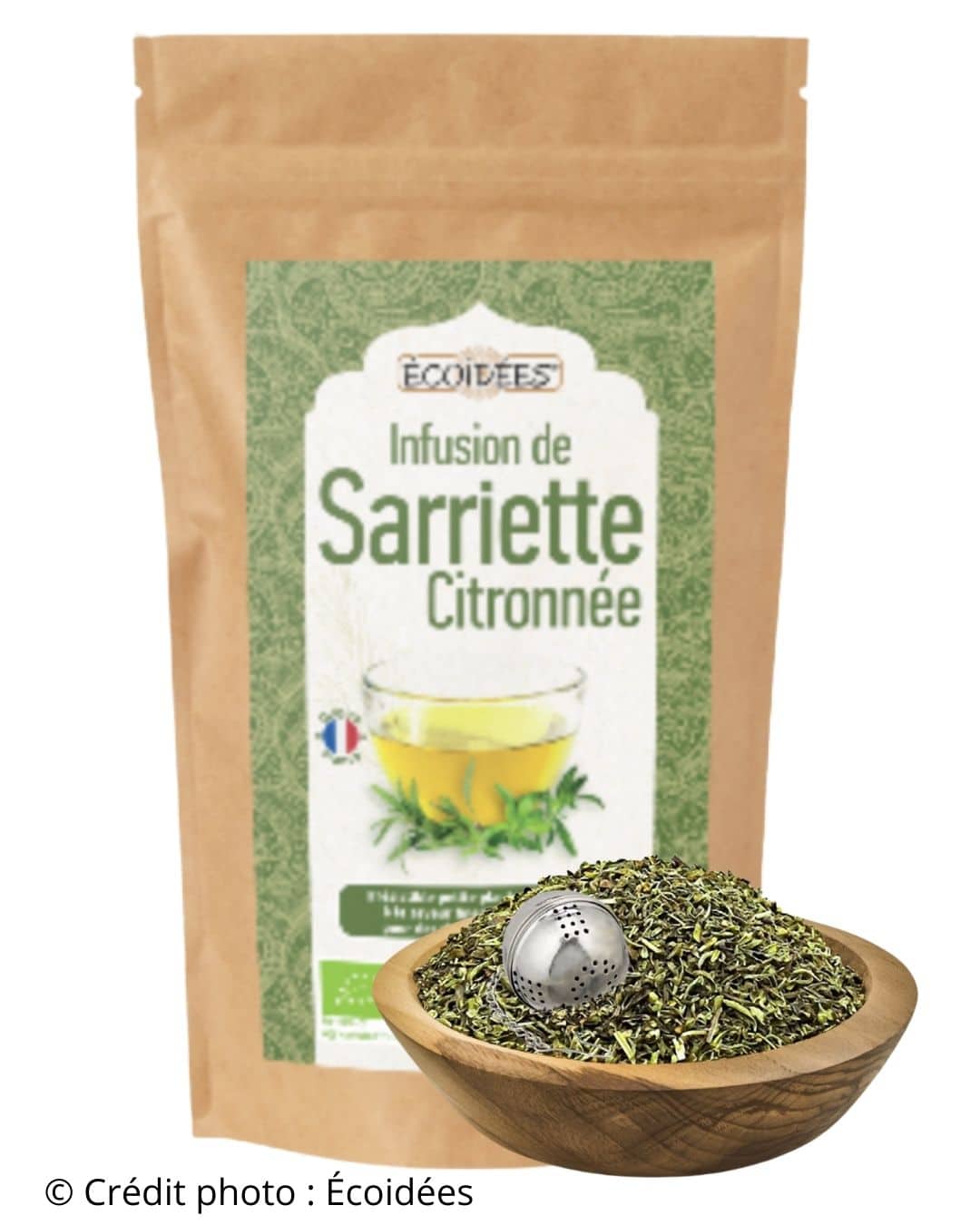 Infusion de sarriette citronnée bio Écoidées – plante aromatique origine France