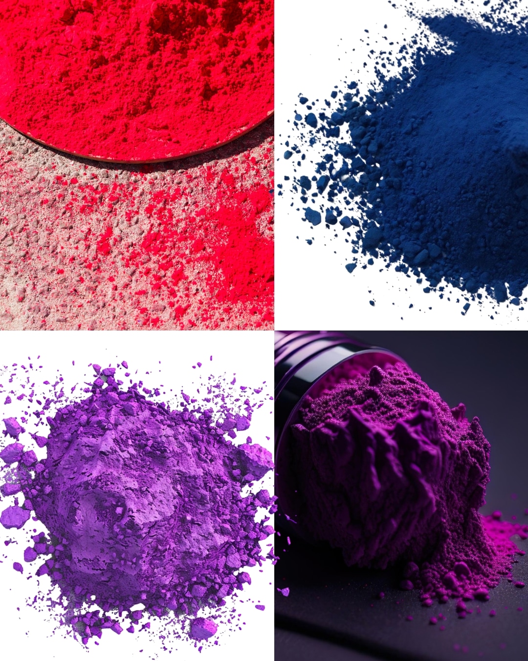 Pigments anthocyanes : rouge, bleu, violet et pourpre, couleurs naturelles des fruits et légumes