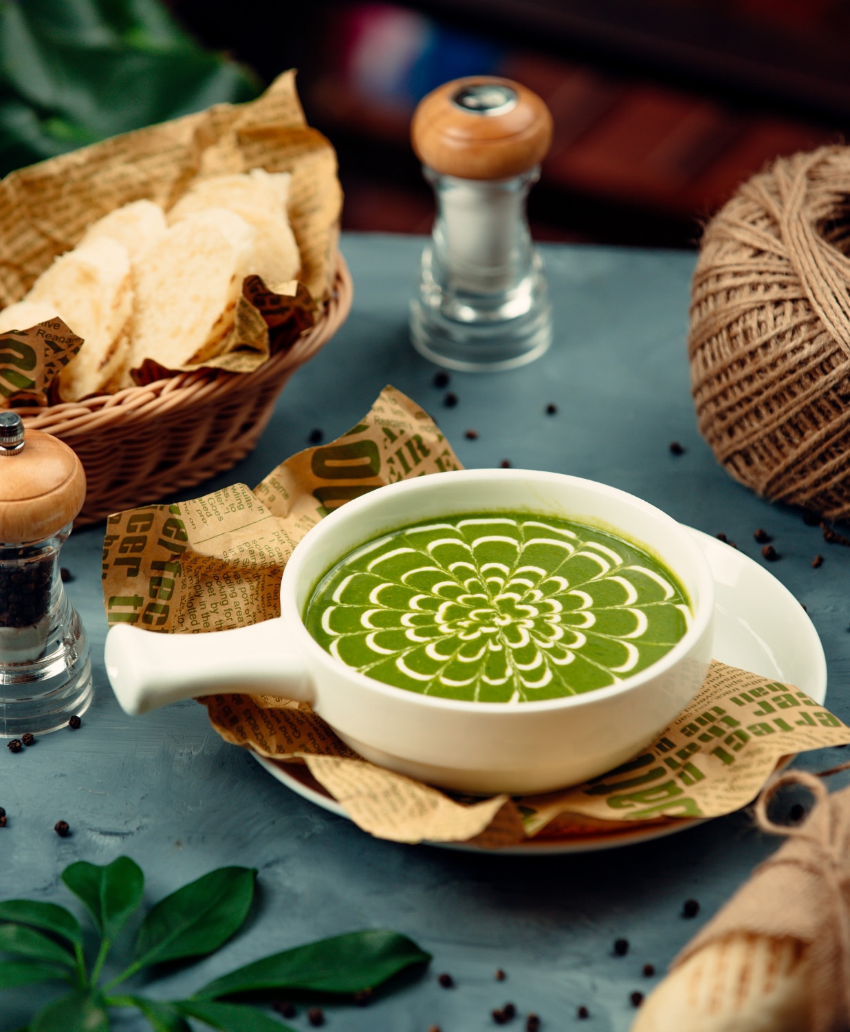 Soupe verte au moringa, exemple d’utilisation simple du moringa en cuisine au quotidien
