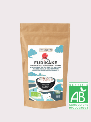 Furikake saveur de la mer bio Écoidées – condiment japonais aux trois sésames
