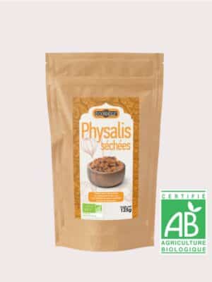 Physalis séchées bio Écoidées – baies des Incas “Amour en cage” en sachet 125 g