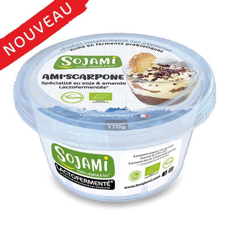 Ami’scarpone spécialité végétale lactofermentée Sojami