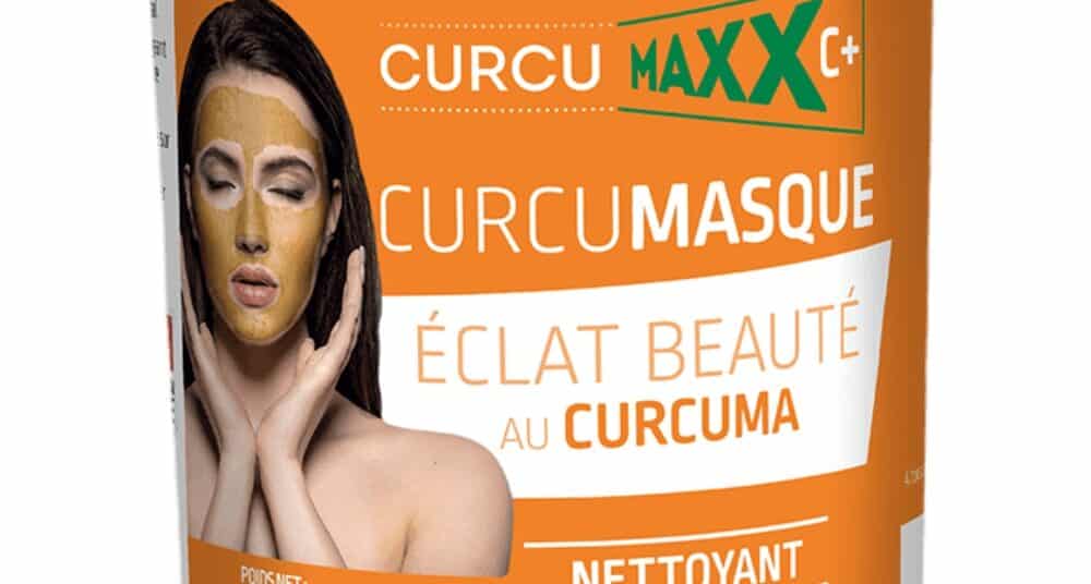 Masque visage Curcumasque au curcuma soin naturel éclat peau pot 50 g