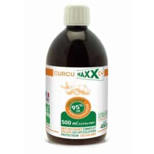 Complément alimentaire Curcumaxx EXTRA FORT BIO 500 ml curcuma liquide haute concentration 95 % curcuminoïdes