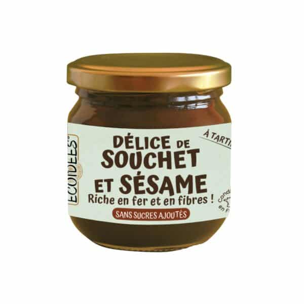 tartinade bio souchet sesame ecoidees pot 200 g