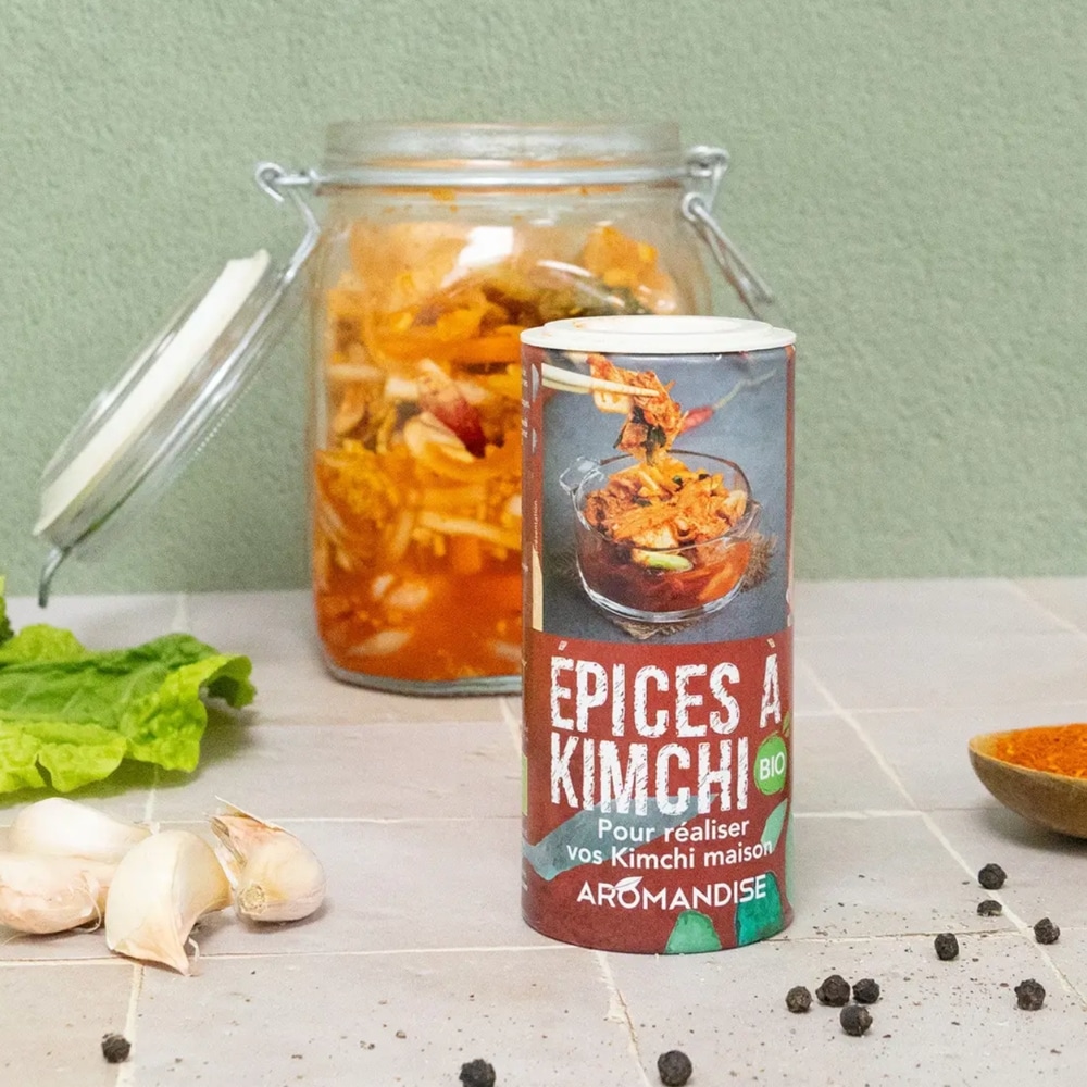epices kimchi bio aromandise melange fermentation coreenne legumes maison