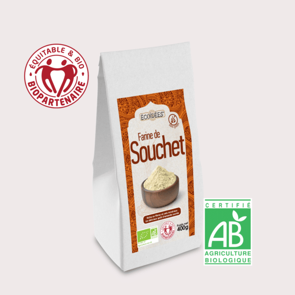 farine de souchet bio ecoidees 400 g
