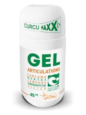 Gel articulations bio Nature et Progrès roll on curcuma harpagophytum confort articulaire 45 ml