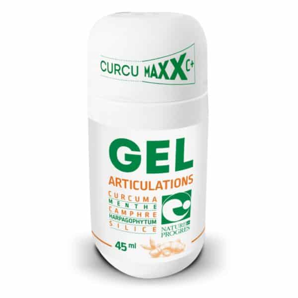 Gel articulations bio Nature et Progrès roll on curcuma harpagophytum confort articulaire 45 ml
