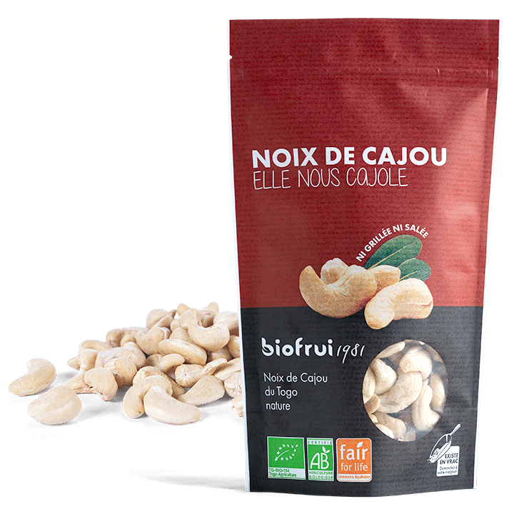 noix cajou bio equitable togo biofrui1981 nature fruit sec oleagineux vegan