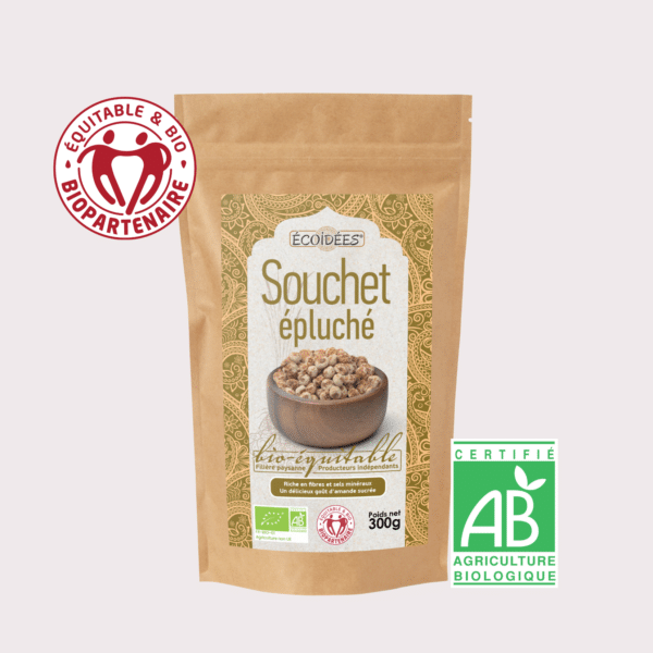 souchet entier epluche bio ecoidees 300 g