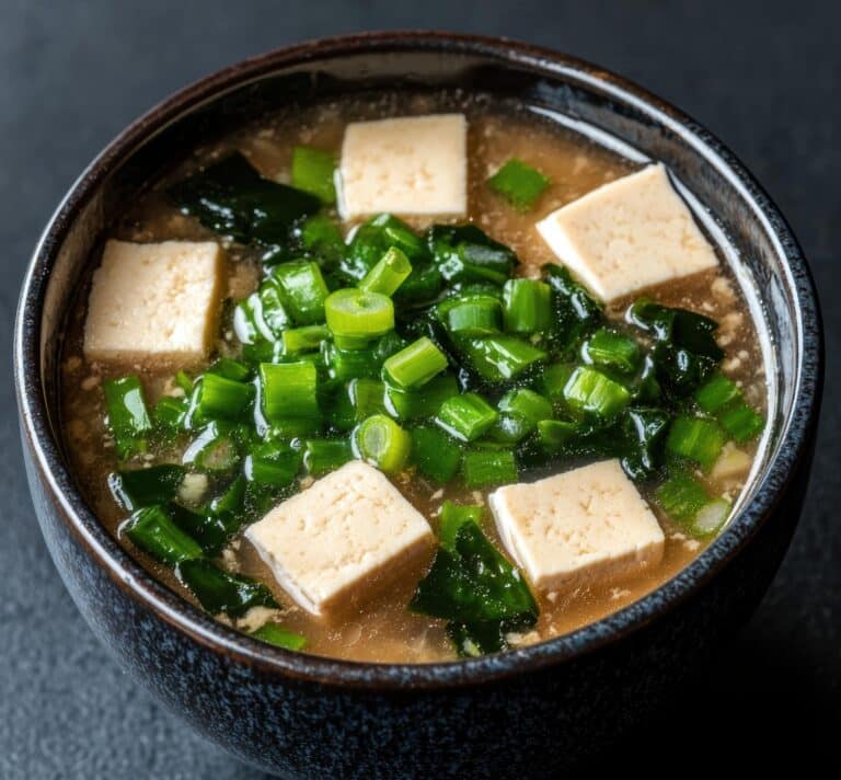 soupe miso japonaise tofu algues recette traditionnelle fermentation