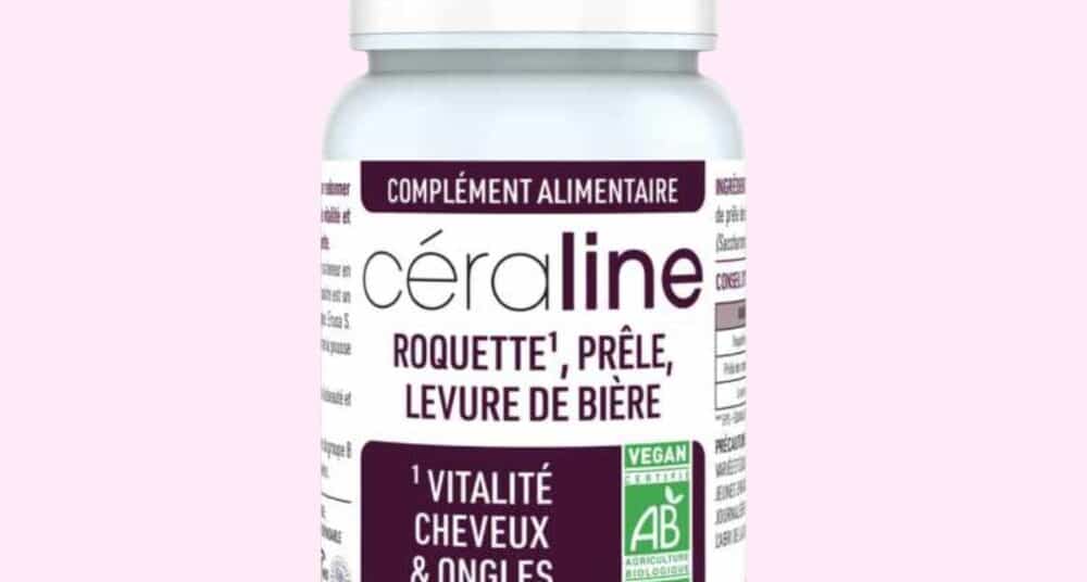 Complément alimentaire bio Céraline LT Labo pour cheveux et ongles
